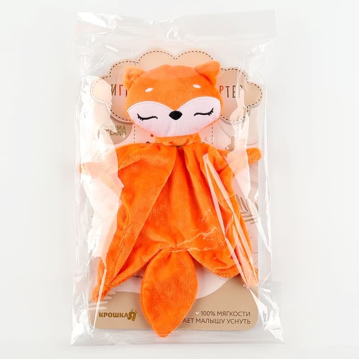 Комфортер - игрушка для сна новорожденных Крошка Я «Лисичка»