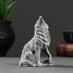 Фигурка «Волк воет малый», 10 см