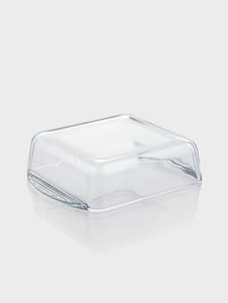 Форма для запекания Paşabahçe Borcam, 1.04 л, 20.9×16.5 см, прямоугольная, жаропрочное стекло, прозрачная