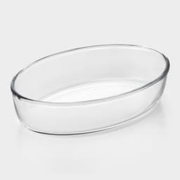 Формы для запекания Paşabahçe Borcam, 3 предмета: 1.5 л 18×26 см, 2.3 л 30×21 см, 3.2 л 35×25 см, жаропрочное стекло, прозрачные