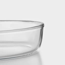 Формы для запекания Paşabahçe Borcam, 3 предмета: 1.5 л 18×26 см, 2.3 л 30×21 см, 3.2 л 35×25 см, жаропрочное стекло, прозрачные