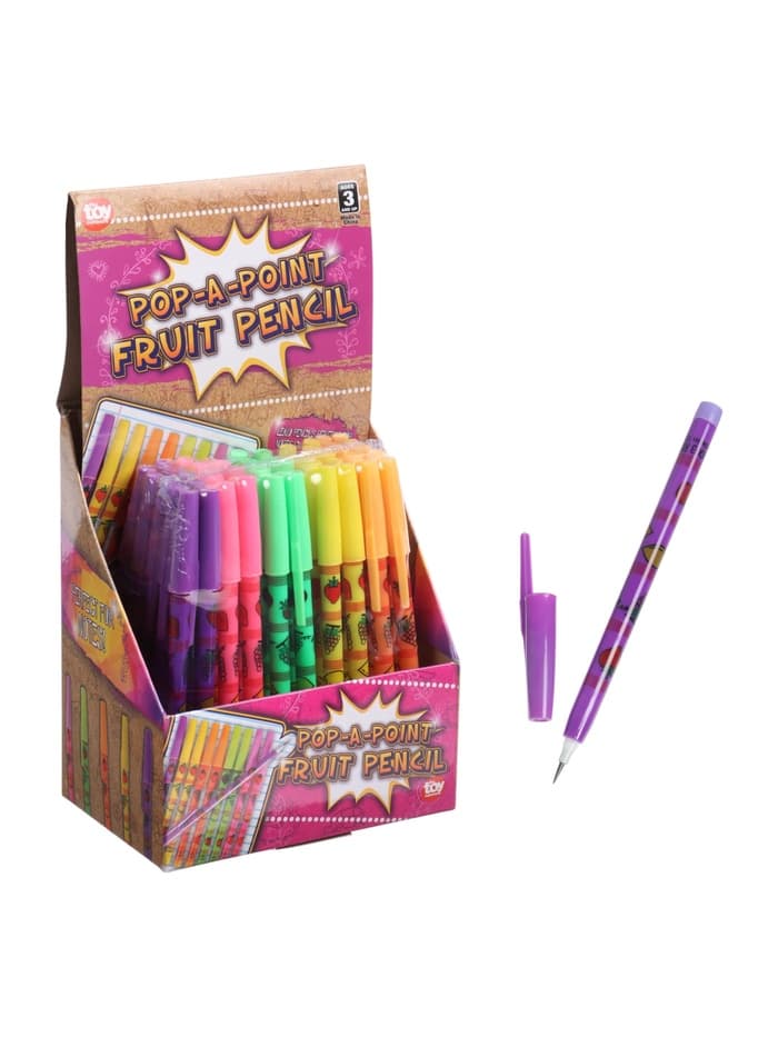 Карандаш секционный «Фрукты», НВ, ароматизированный, МИКС