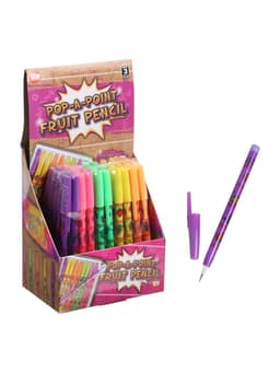Карандаш секционный «Фрукты», НВ, ароматизированный, МИКС