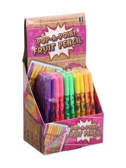 Карандаш секционный «Фрукты», НВ, ароматизированный, МИКС