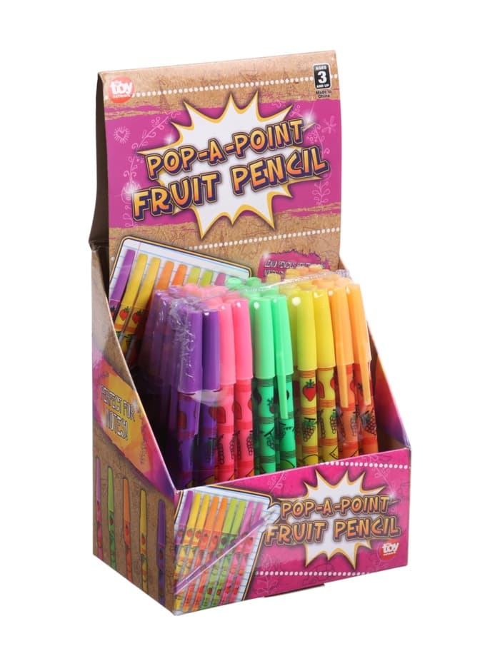 Карандаш секционный «Фрукты», НВ, ароматизированный, МИКС