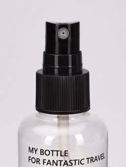 Набор для хранения, 2 предмета, чёрный, прозрачный