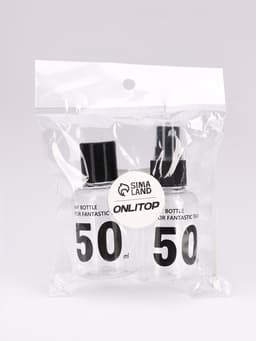 Набор для хранения, 2 предмета, чёрный, прозрачный