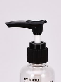 Набор для хранения, 2 предмета, прозрачный, чёрный