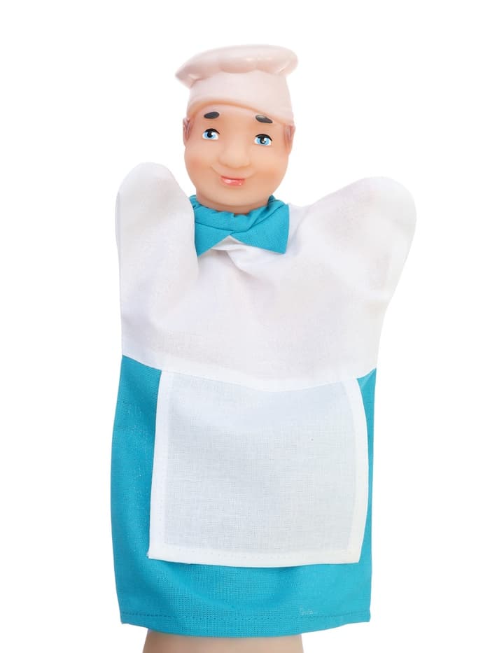 Кукольный театр «Мы в профессии играем», 9 персонажей