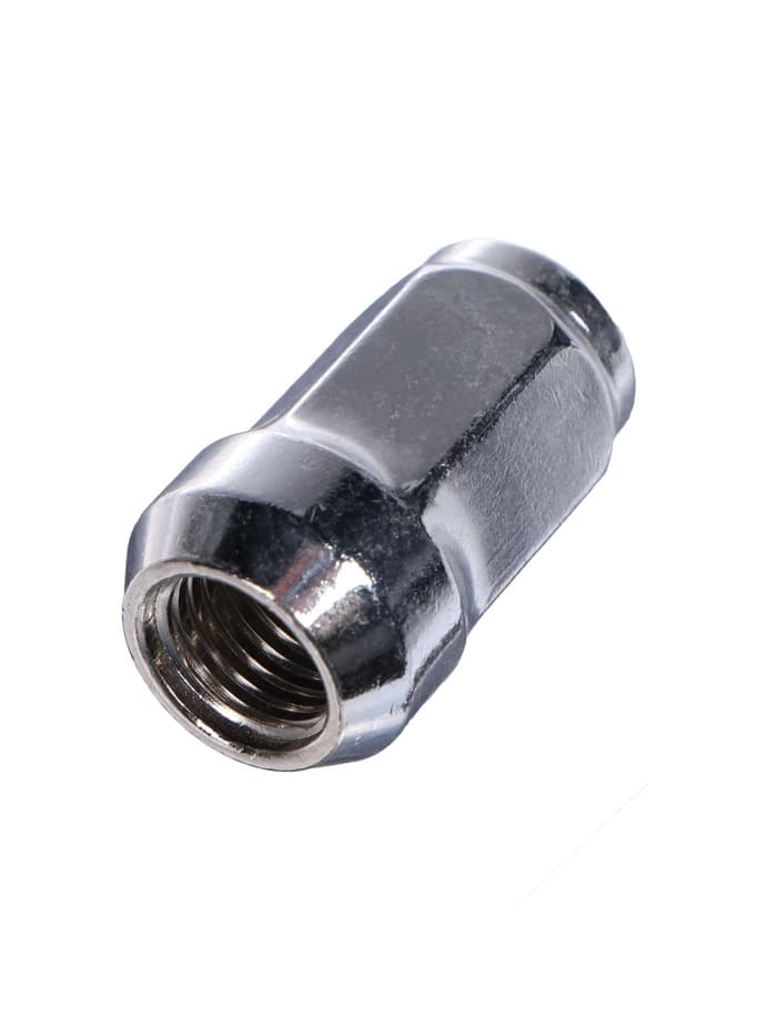 Гайка колесная под ключ 17 мм, 12×1.5 мм, конус, закрытая, хром, фасовка 20 шт.