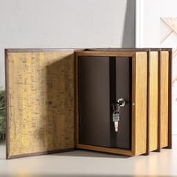 Шкатулка книга - сейф многотомный «Война и мир», дерево, 25×19×16.5 см