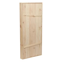 Дверь для бани и сауны, 180×80 см по коробке, сосна, на клиньях, массив, «Добропаровъ»