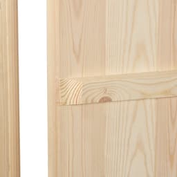 Дверь для бани и сауны, 180×80 см по коробке, сосна, на клиньях, массив, «Добропаровъ»