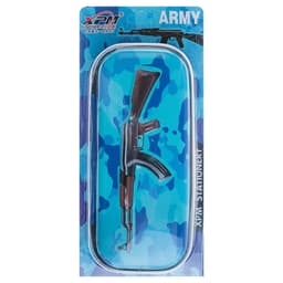 Пенал школьный «Ружьё», на молнии, МИКС