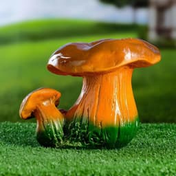 Садовая фигура из гипса «Грибы лисички», 16×21×17 см