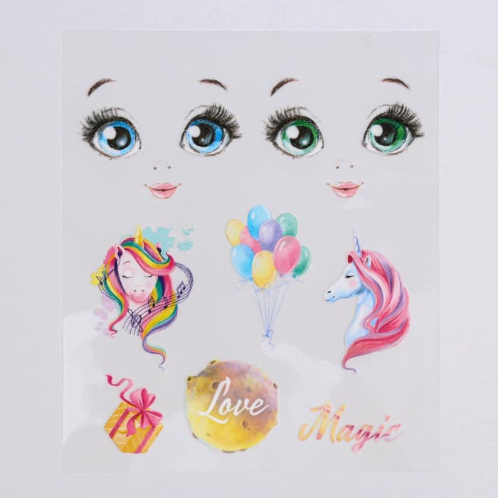 Термопереводки для кукол «Мечты», 14.5×23.5 см