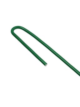 Колышек универсальный, h=40 см, ножка d=0.3 см, набор 10 шт., зелёный, Greengo