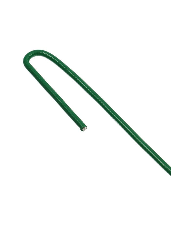 Колышек универсальный, h=20 см, ножка d=0.3 см, набор 10 шт., зелёный, Greengo