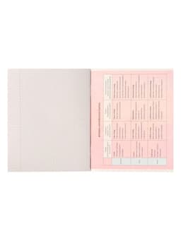 Предметная тетрадь по английскому языку Calligrata «Металл», 48 листов, в клетку, со справочным материалом, обложка из мелованного картона