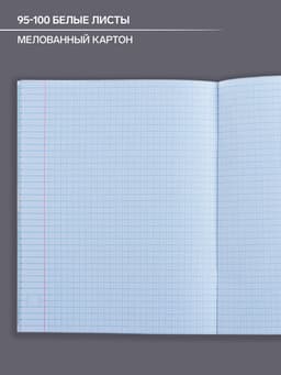 Предметная тетрадь по алгебре Calligrata «Коллаж», 48 листов, в клетку, со справочным материалом, обложка из мелованного картона