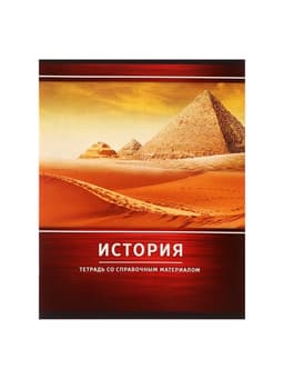 Предметная тетрадь по истории Calligrata «Металл», 48 листов, в клетку, со справочным материалом, обложка из мелованного картона