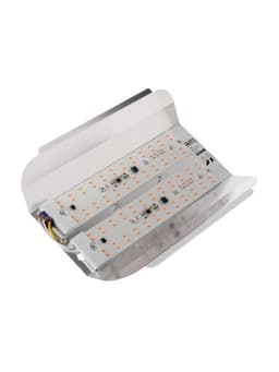 Фитопрожектор для растений Luazon Lighting СДО09-100, светодиодный, 100 Вт, IP65, 220 В, бескорпусный, мультиспектральный