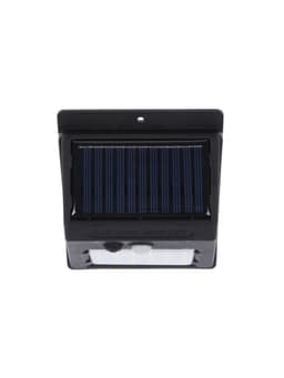 Садовый светильник, уличный, на солнечной батарее с датчиком движения, накладной, 30 LED, свечение белое