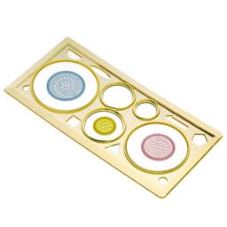 Линейка-спирограф Calligrata, 20 см, МИКС