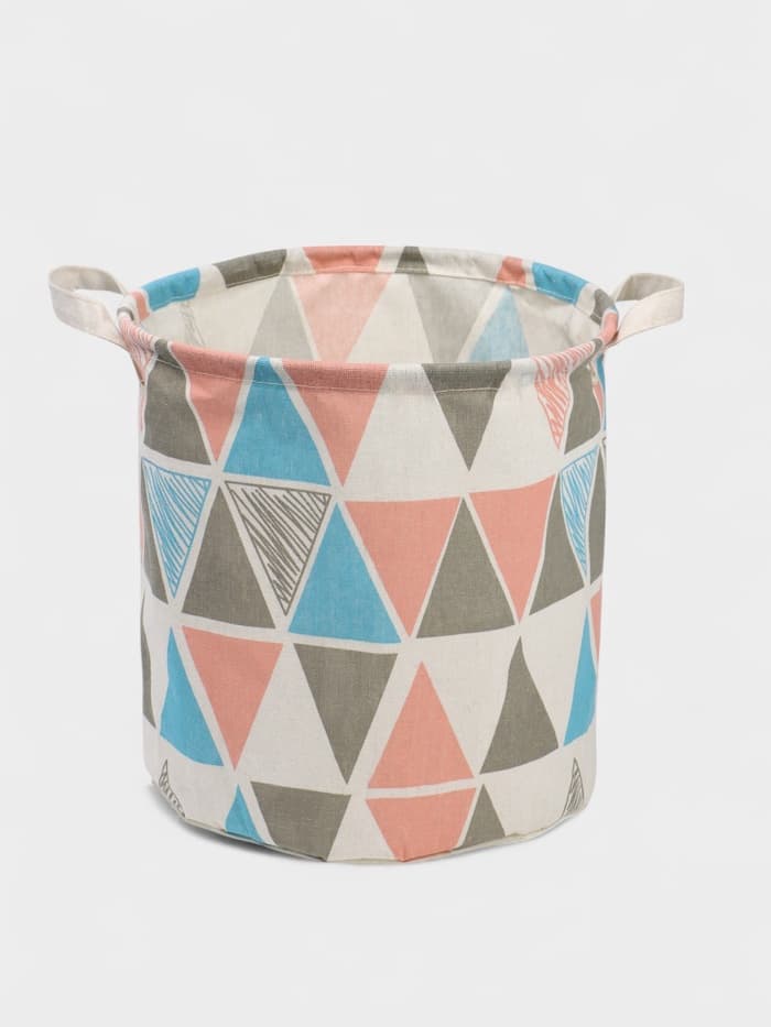 Корзина для белья Доляна «Ромбы», 30×30×30 см