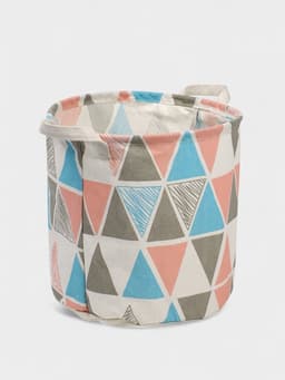 Корзина для белья Доляна «Ромбы», 30×30×30 см