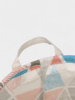 Корзина для белья Доляна «Ромбы», 30×30×30 см