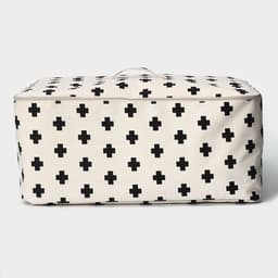 Кофр для хранения вещей «Ажур», 55×42×25 см, бежевый