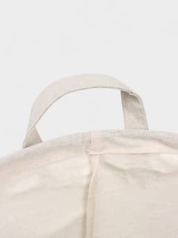 Корзина для белья Доляна «Панда», 30×30×30 см, белая