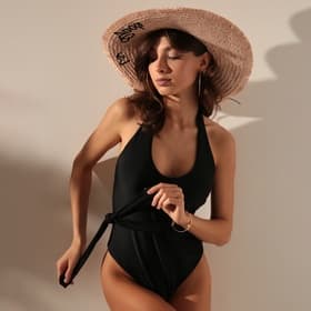 Шляпа женская MINAKU Life is good с надписью, размер 54-56, светло-розовая