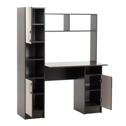 Стол компьютерный «СК06», с надстройкой, 1230×570×1600 мм, цвет венге/белфорт