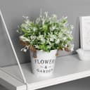 Искусственный цветок в горшке «Садовый рай», колокольчики, 11×20 см, МИКС