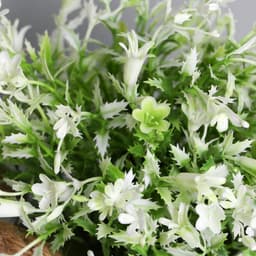 Искусственный цветок в горшке «Садовый рай», колокольчики, 11×20 см, МИКС