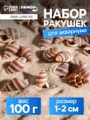 Набор ракушек, 1 - 2 см, 100 г
