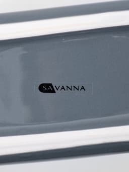 Дозатор для моющего средства с подставкой для губки SAVANNA «Природа», 450 мл, серый