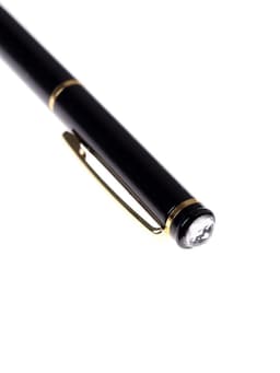 Ручка подарочная Calligrata «Классика», шариковая, поворотная, в футляре кожзам, корпус чёрный с золотым