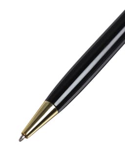 Ручка подарочная Calligrata «Классика», шариковая, поворотная, в футляре кожзам, корпус чёрный с золотым