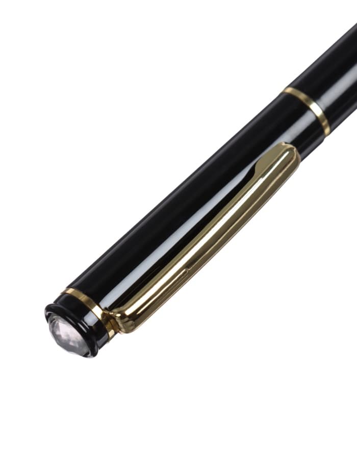 Ручка подарочная Calligrata «Классика», шариковая, поворотная, в футляре кожзам, корпус чёрный с золотым