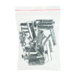 Накладки на педали Cartage, антискользящие, красный, набор 3 шт.