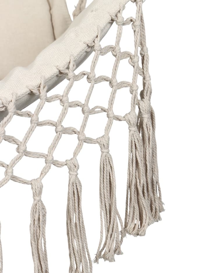 Гамак-кресло maclay, подвесное, 96×50 см, бежевое