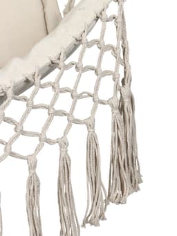 Гамак-кресло maclay, подвесное, 96×50 см, бежевое