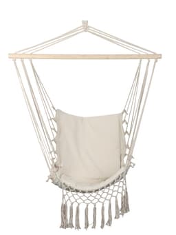 Гамак-кресло maclay, подвесное, 96×50 см, бежевое