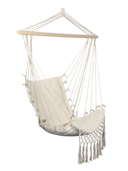Гамак-кресло maclay, подвесное, 96×50 см, бежевое