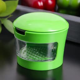 Измельчитель для продуктов «Прино», 2 насадки, 7.5×7.5×6 см, зелёный