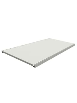 Полка для стеллажа, 50×101 см, перфорированная, шаг 2.5 см, белая