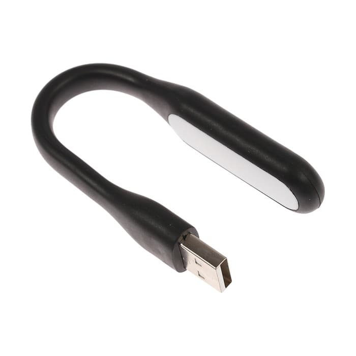 Светильник светодиодный Luazon A-05, USB, гибкий, 5 Вт, 6 диодов, чёрный
